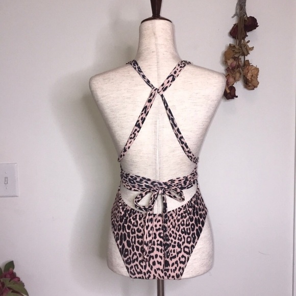 CLEARANCE ‘Harlow’ leopard print monokini - Picture 9 of 9